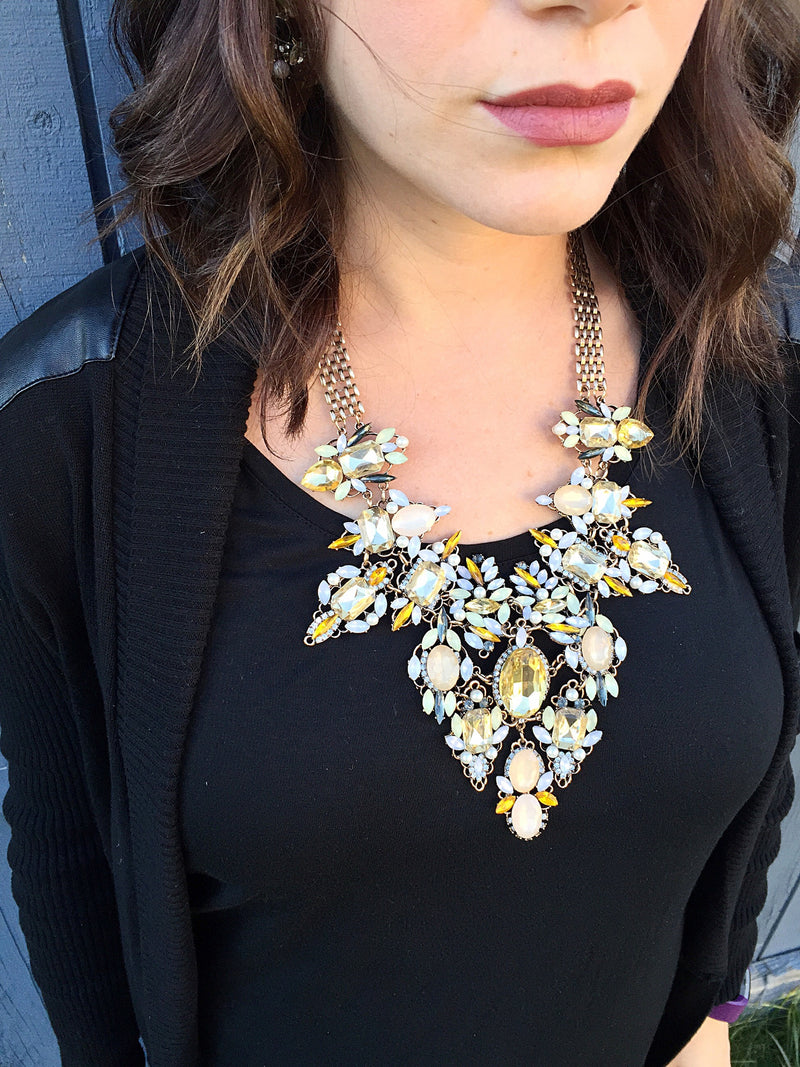 Tuscan Sun Statement Necklace