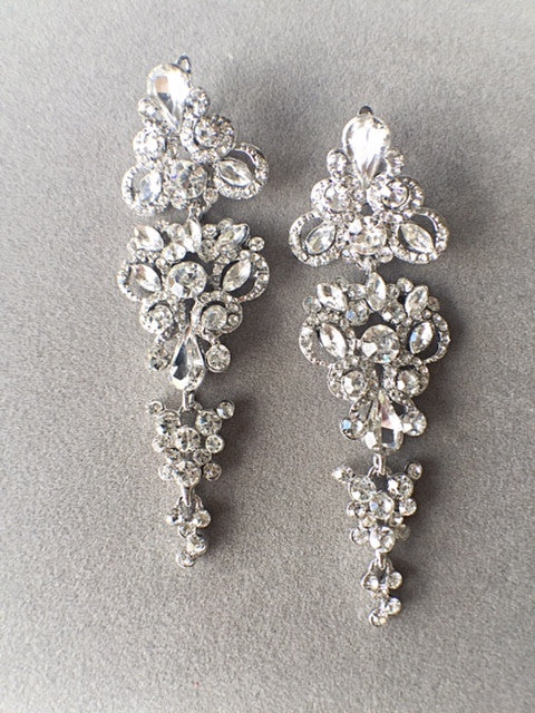 Crystal Helena Earrings