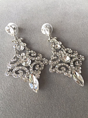 Winter Fairy Crystal Earrings