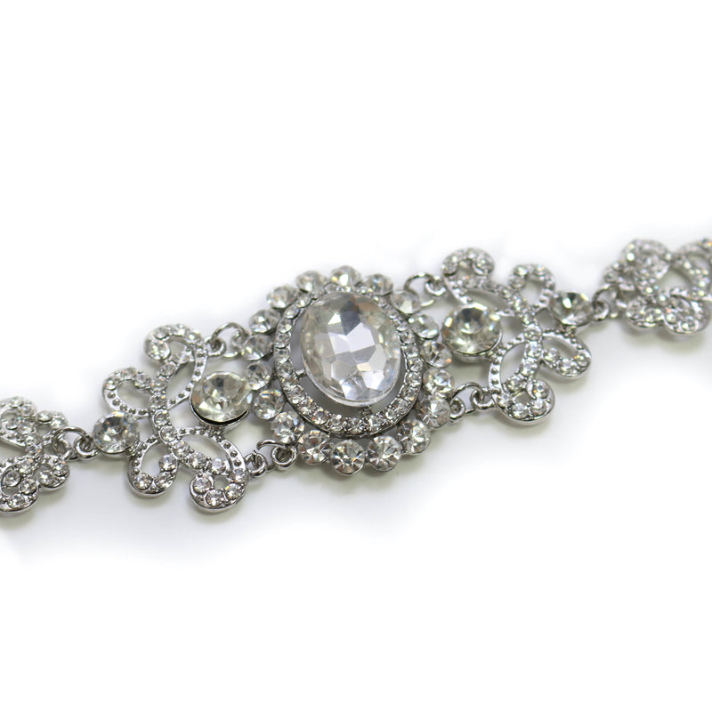 Royal Blush Crystal Bracelet