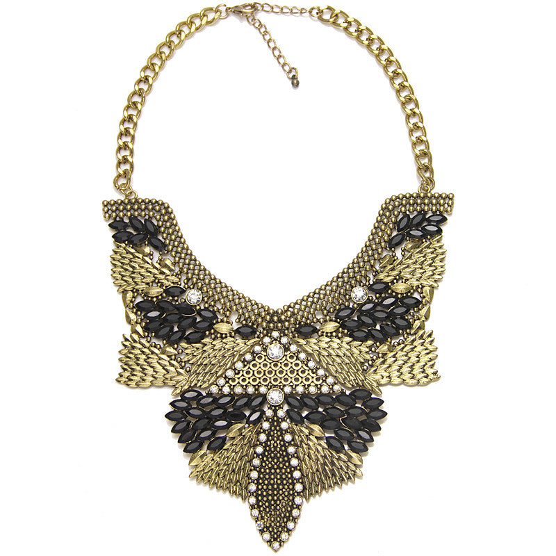 The "PREET" Gold Statement Necklace