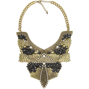 The "PREET" Gold Statement Necklace