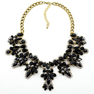 The Esmeralda Black Necklace