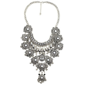 Antiqued Savannah Statement Necklace