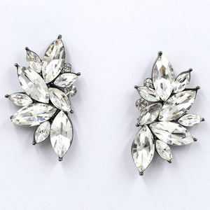 Vintage Starlit Crystal Earrings