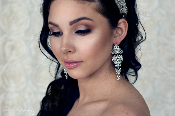 Crystal Helena Earrings