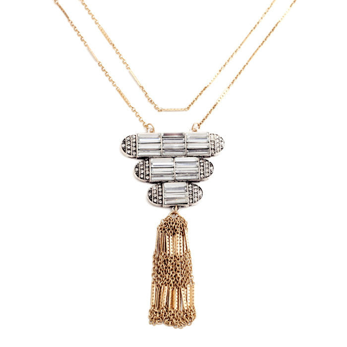 Three Tier Pendent Necklace